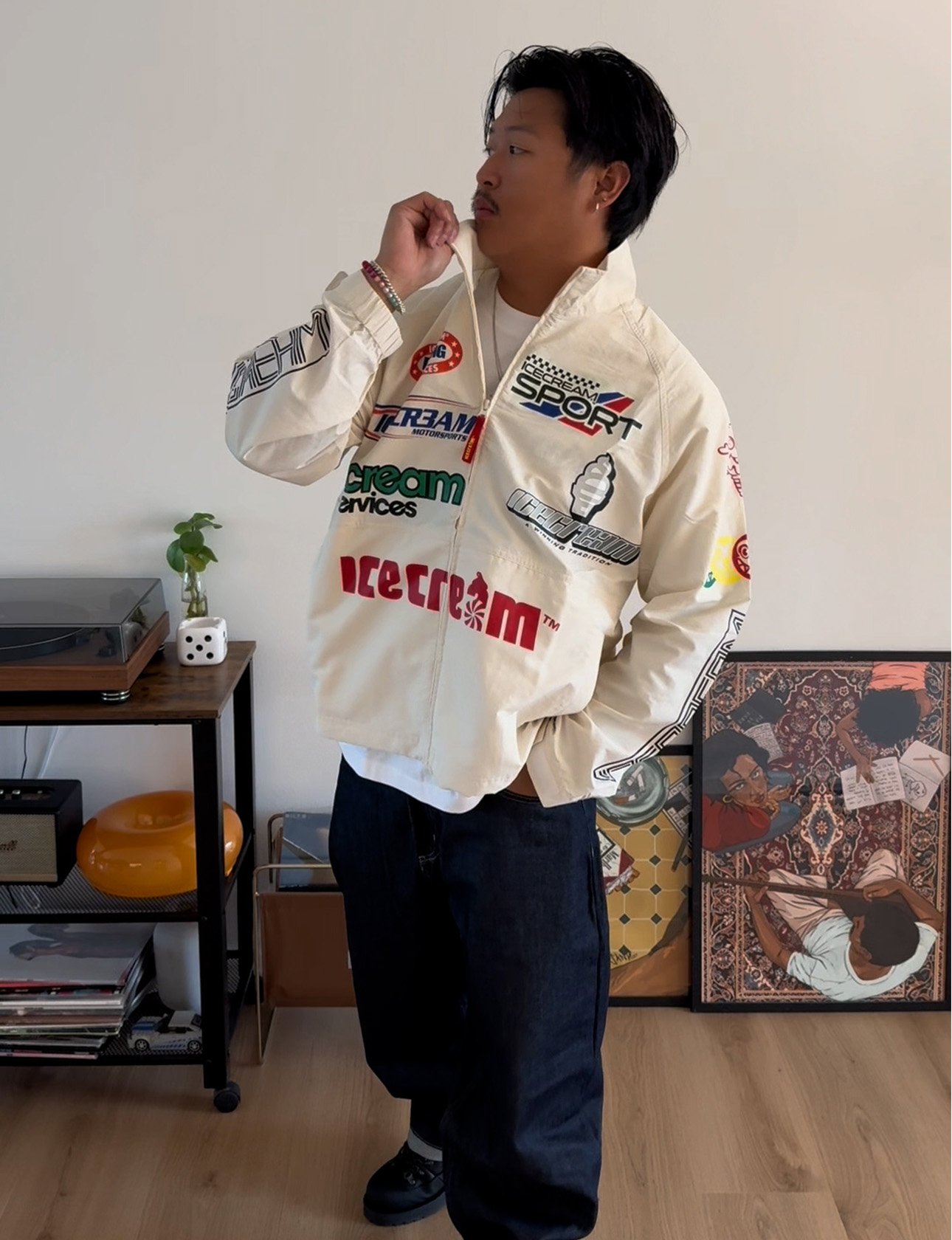 A statement look with Icecream