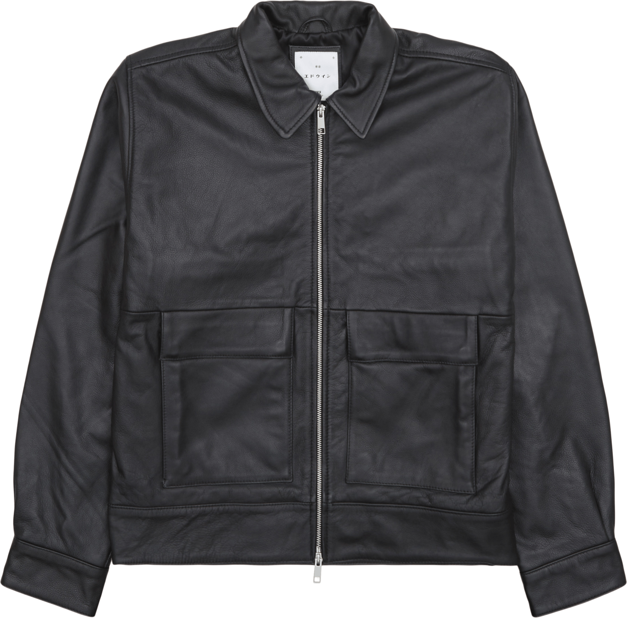 Dogma Jacket | SORT | Edwin | 1.999 kr. EDWIN DOGMA LEATHER JKT 