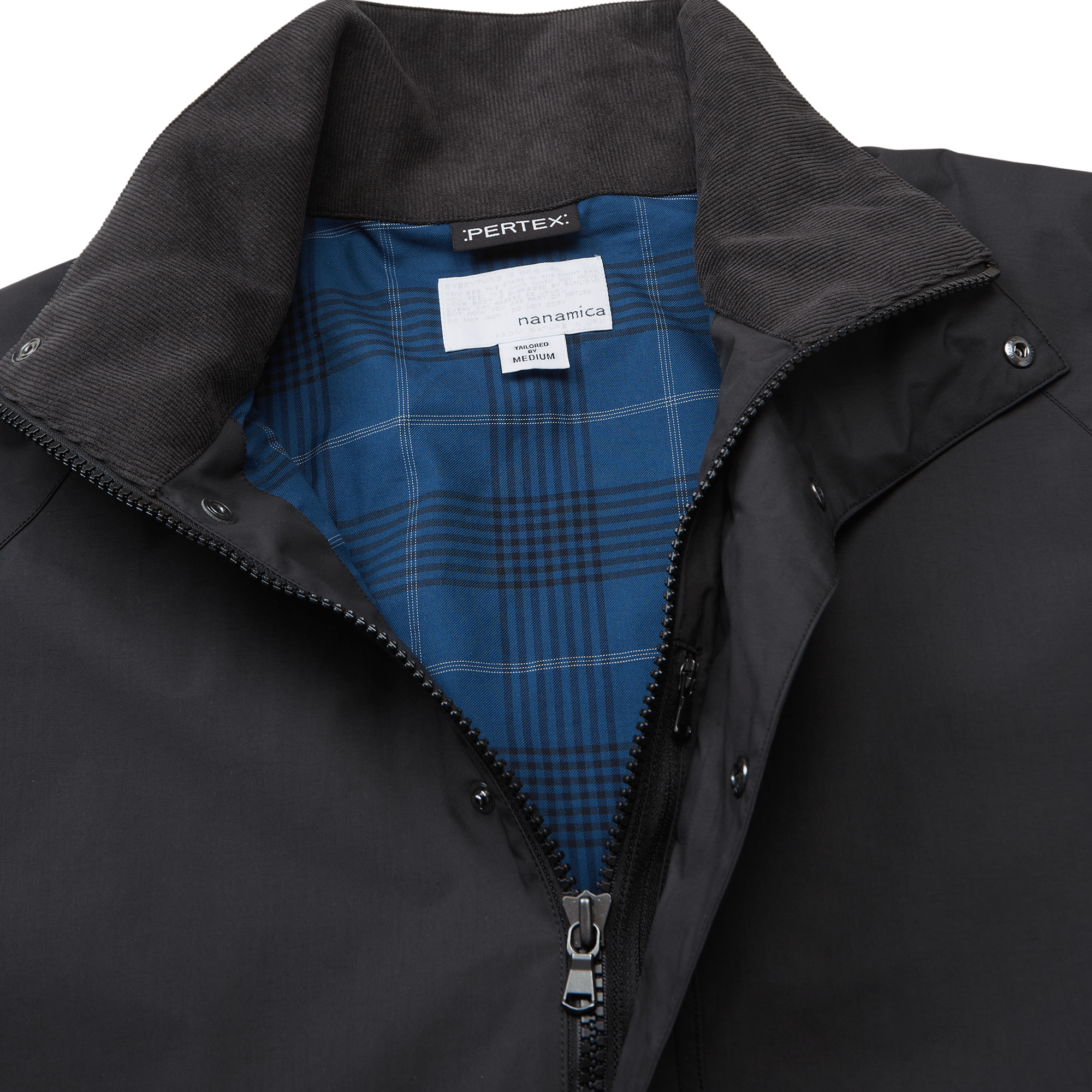 PERTEX UNLIMITED FIELD JACKET SHORT | SORT | Nanamica | €490