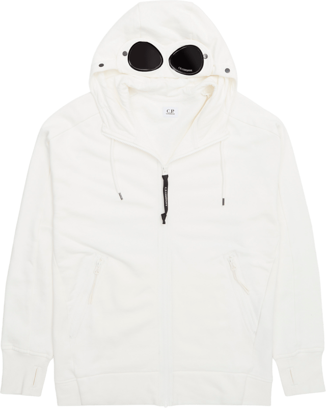 Diagonal Raised Fleece Hoodie | GRÅ | C.P. Company | €161