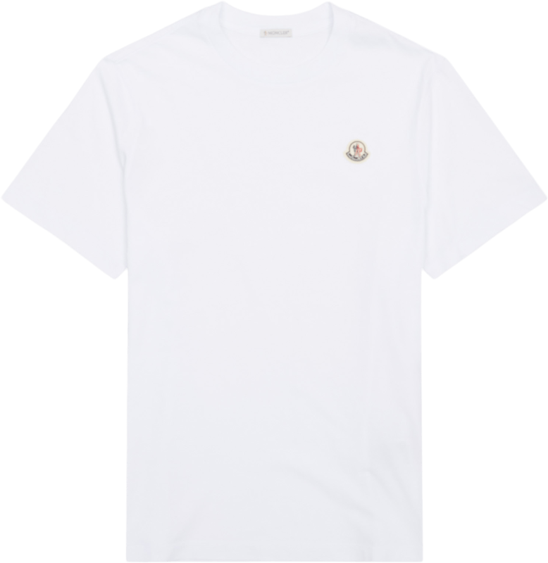 T-shirt made from 100% cotton, with a ribbed crew neck. Signature