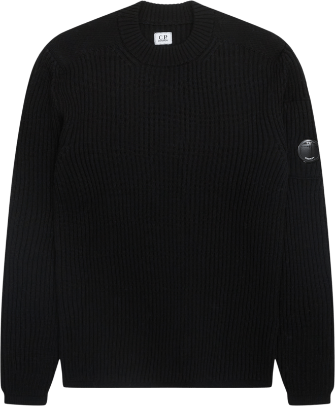 トップス C.P. COMPANY ds knit black KN229A Knit | SORT | C.P. Company | €227