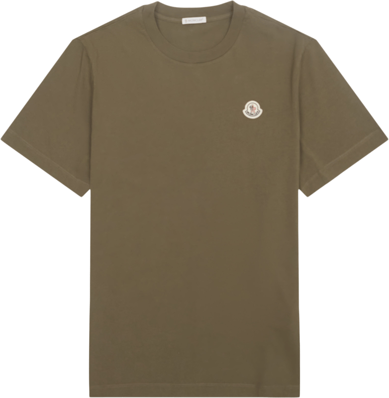 T-shirt made from 100% cotton, with a ribbed crew neck. Signature